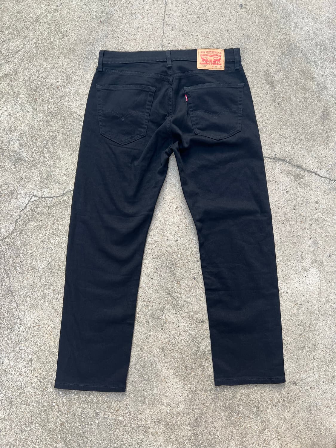 리바이스 505 블랙진 상품이미지4