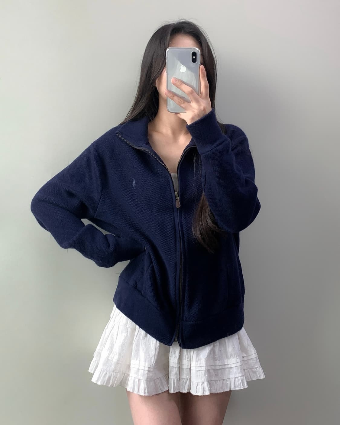 폴로 니트 집업 상품이미지2