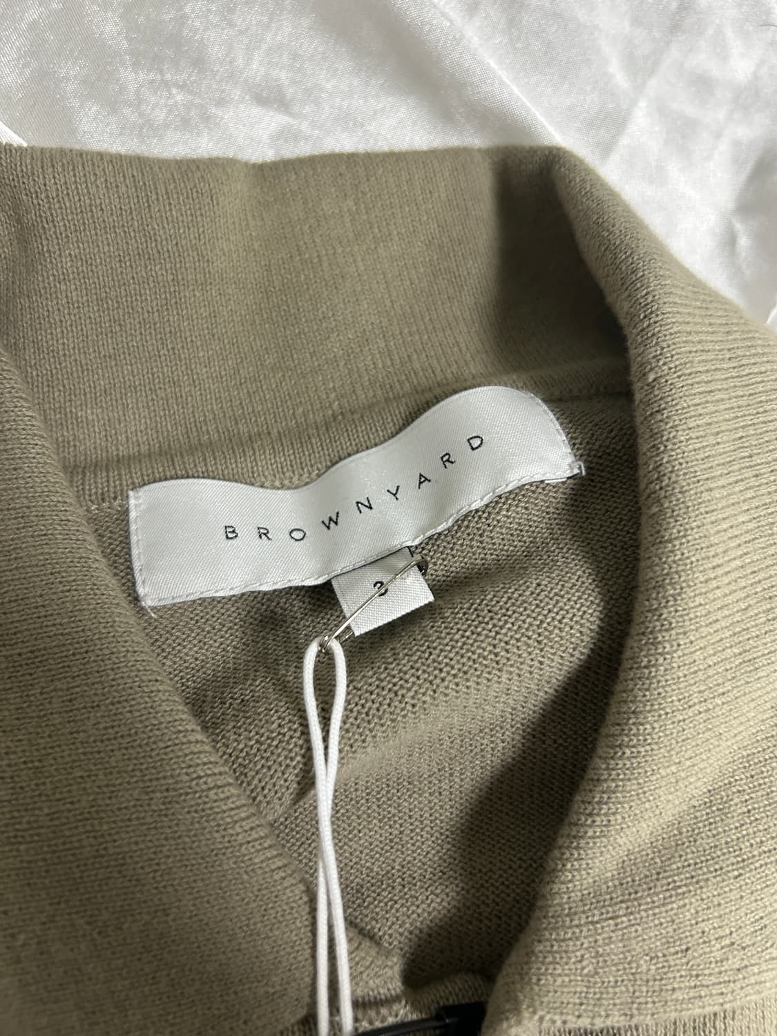 브라운야드 Collar Cardigan (새상품) 상품이미지6