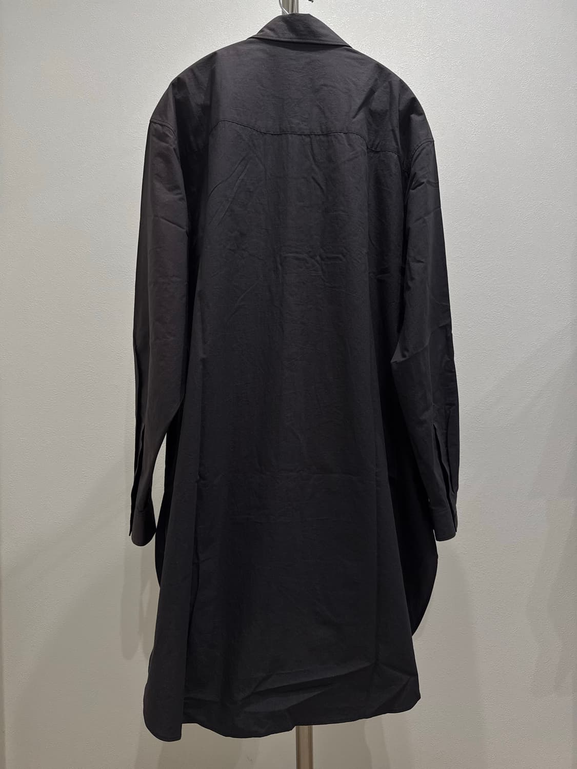 요지야마모토 뿌르옴므 18aw 3D포켓 레이어드 롱 셔츠 상품이미지2