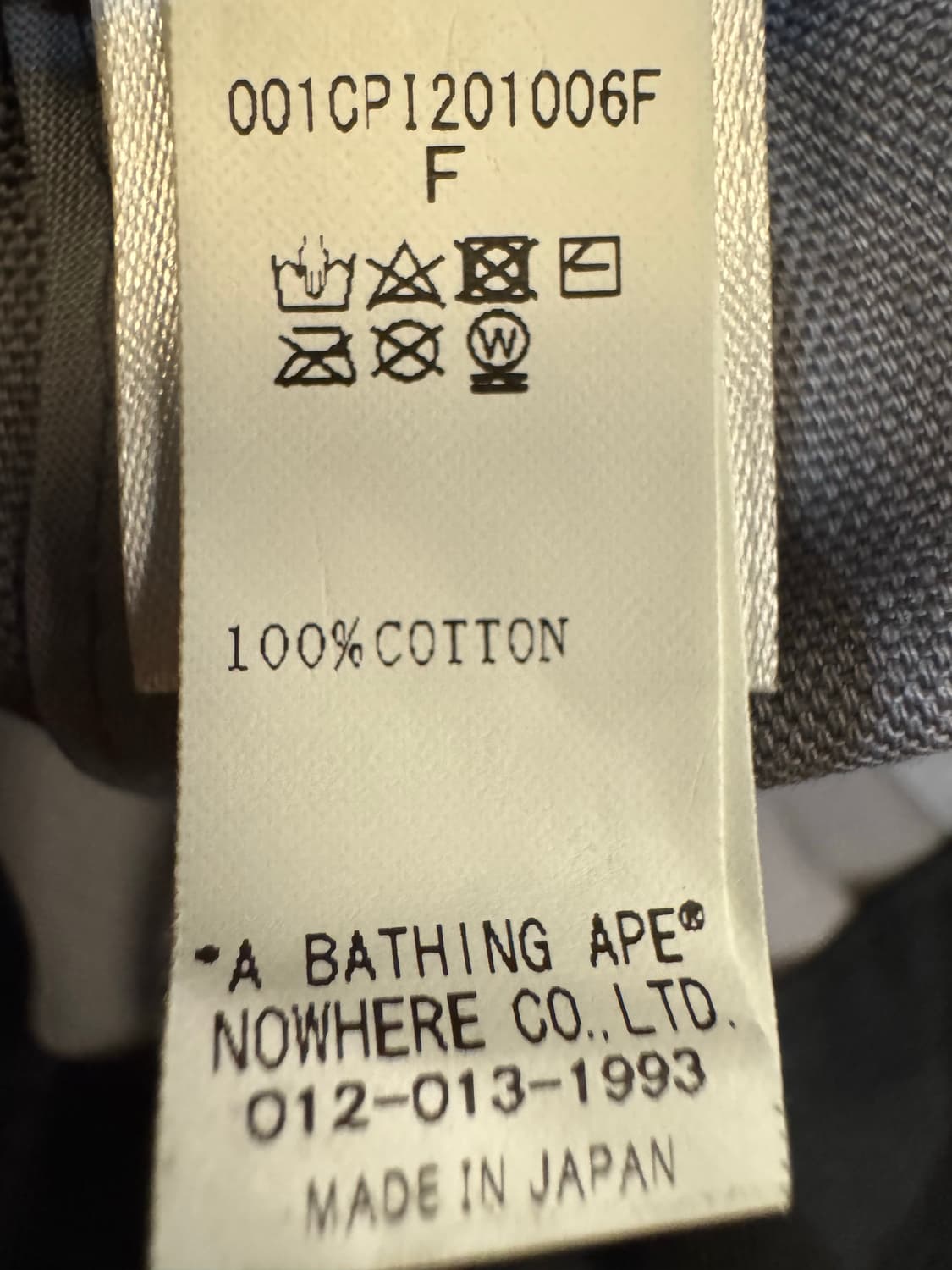 [OS] 베이프 컨트라스트 패널 컬리지캡  상품이미지8