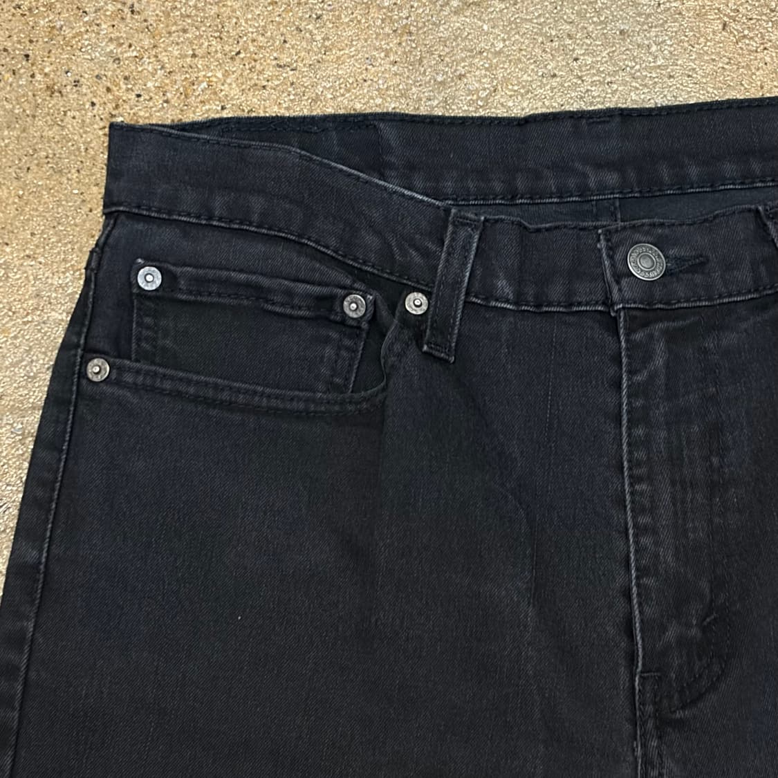 00s 미국 빈티지 리바이스 511 블랙진 약스판 청바지 상품이미지3