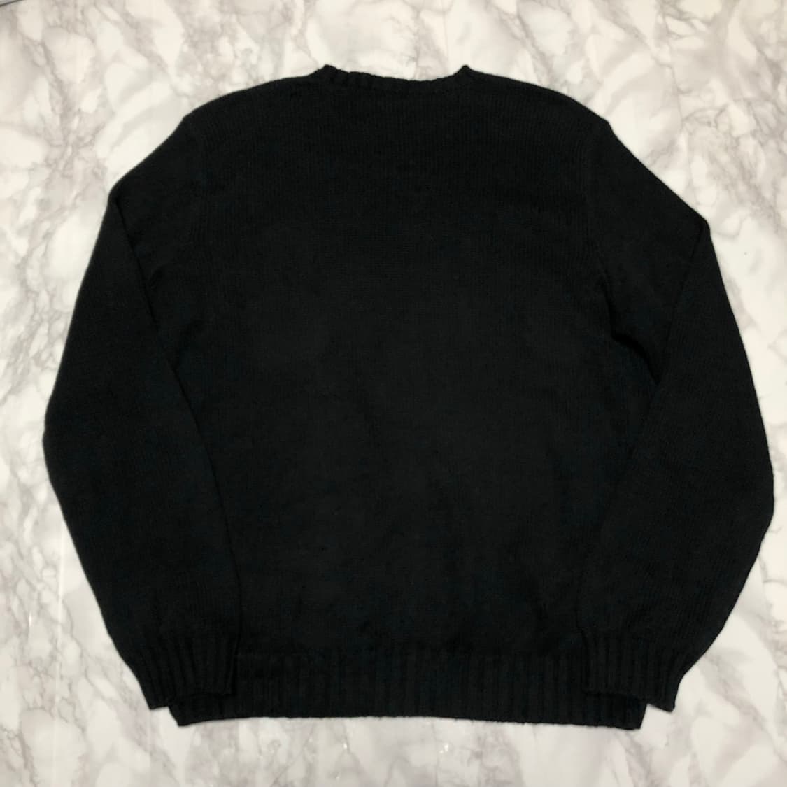 폴로 랄프로렌 니트 라운드 블랙 깔끔 상품이미지3