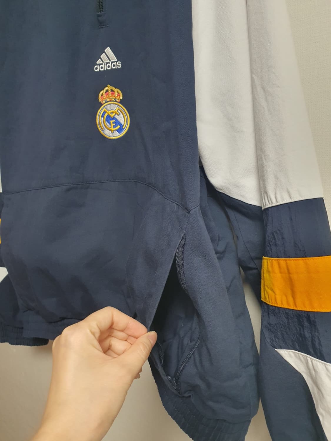 아디다스 트랙탑 우븐 레알마드리드 트랙재킷 XL 상품이미지4