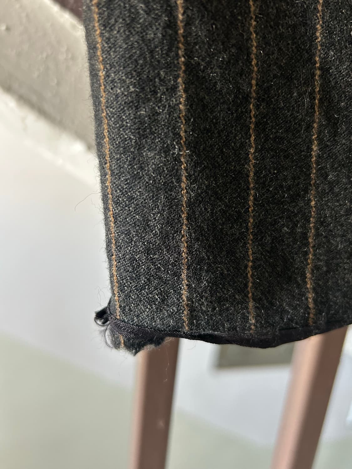 드리스 반 노튼 스트라이프 울 트라우저 상품이미지4