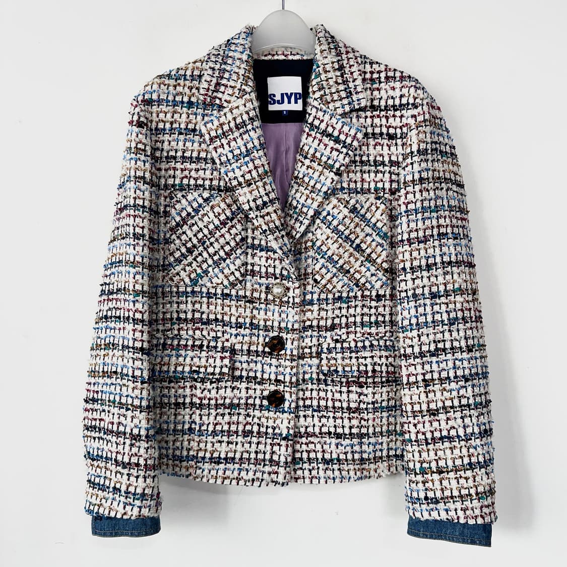 SJYP 포켓 트위드 자켓 상품이미지2