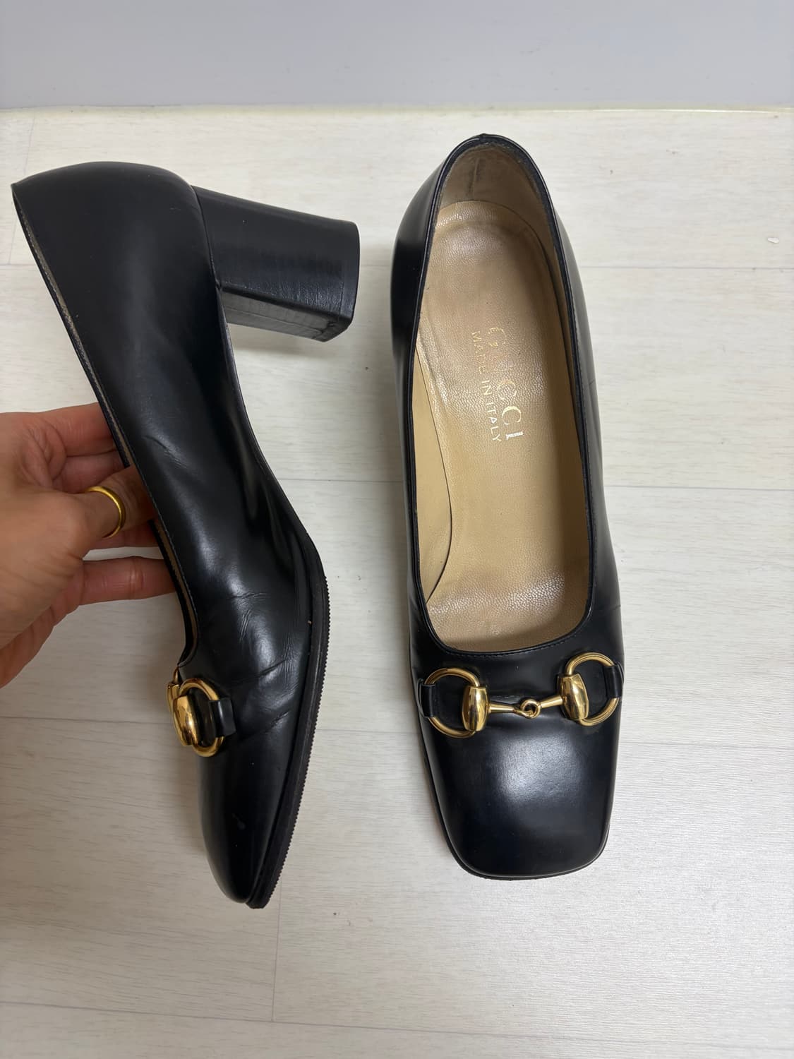 구찌 펌프스 225 정품  상품이미지2