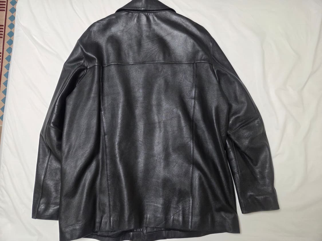 레더카코트 가죽자켓L (일본빈티지샵구매) 상품이미지2