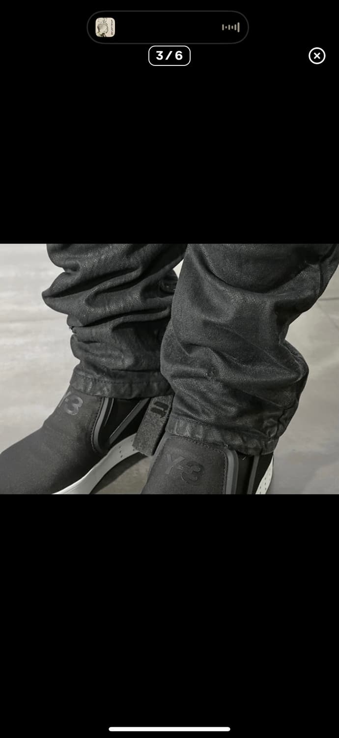 11by 보리스 비잔 사베리 테이프 왁스 데님팬츠 상품이미지3