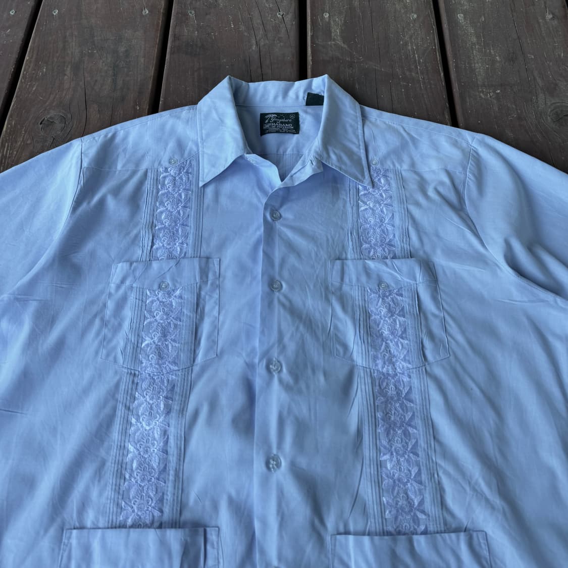 70s 빈티지 구아야베라 셔츠 (XL)   상품이미지2
