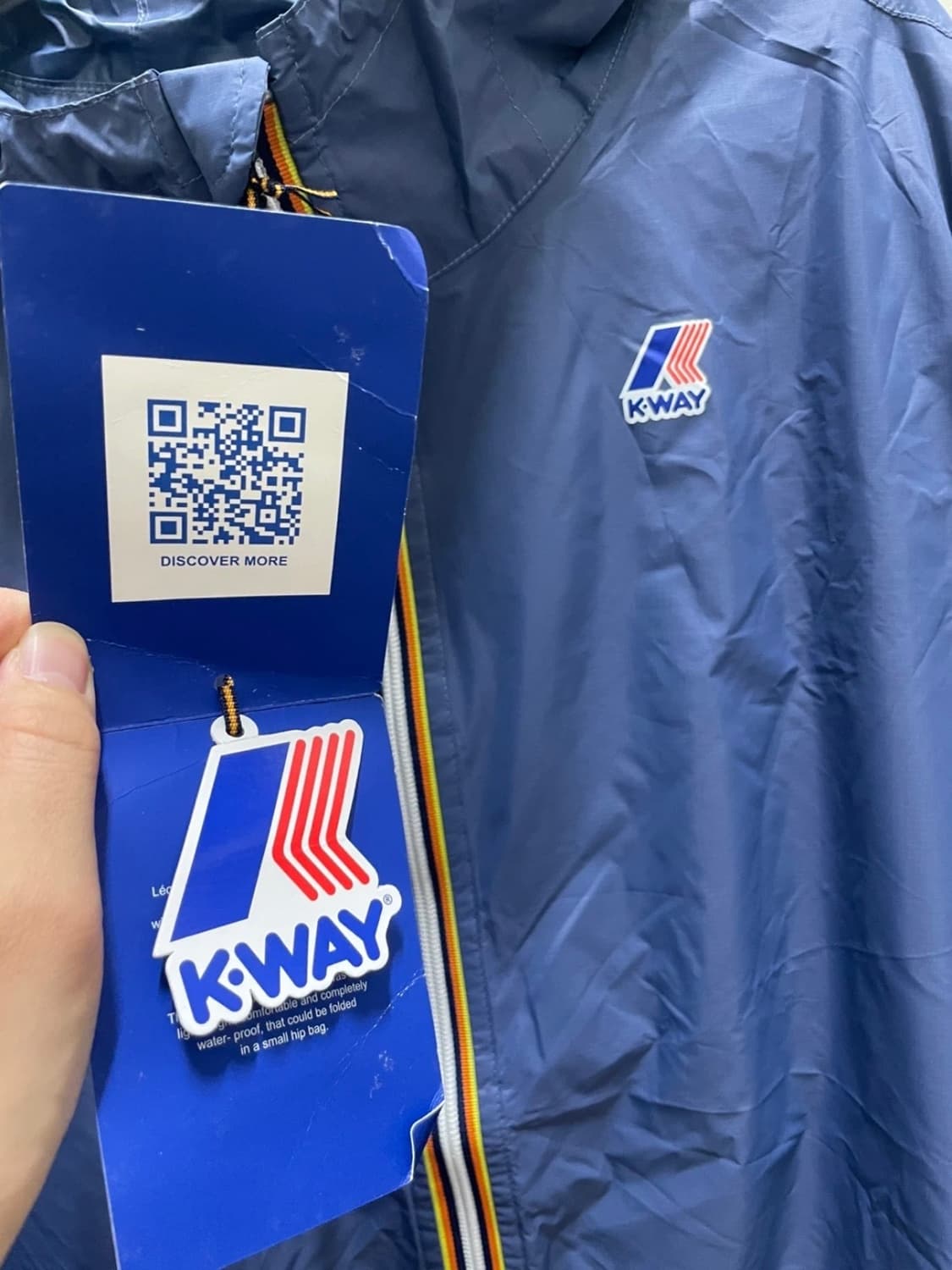 K-WAY 까웨 르브레 3.0 클로드 바람막이 XL (새상품) 상품이미지4