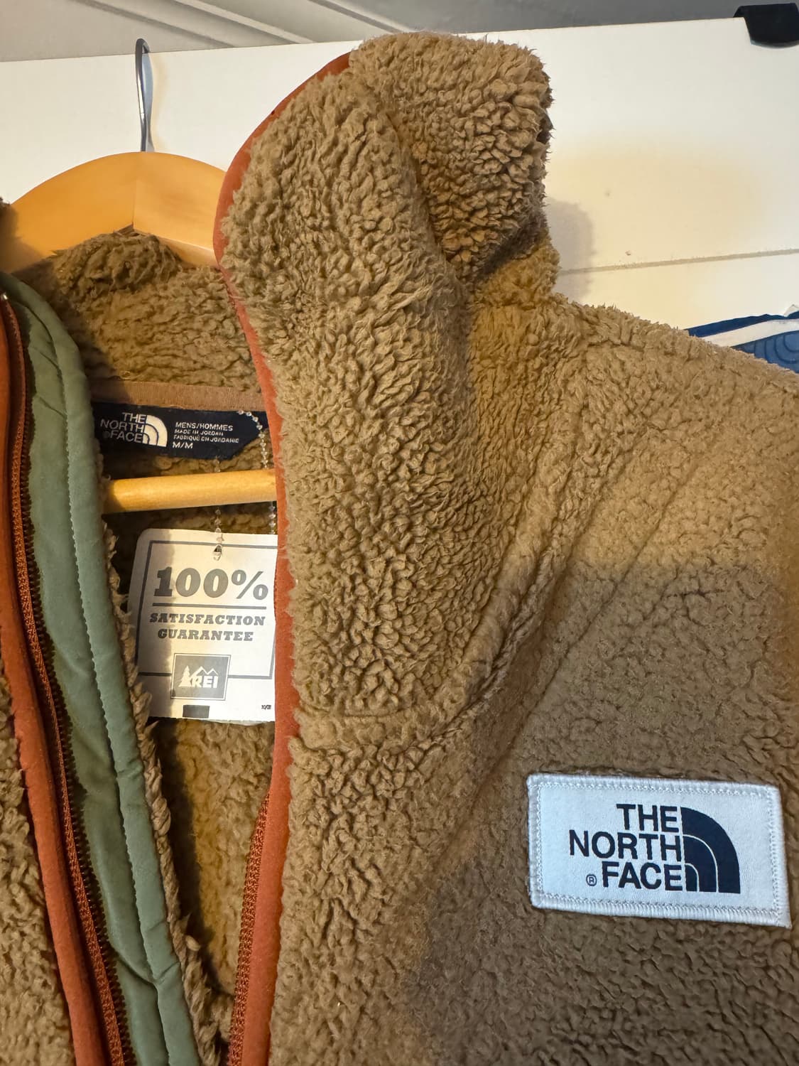 미국판 노스페이스 REI 풀오버 후리스 플리스 카키 M사이즈 새제품판매 상품이미지3