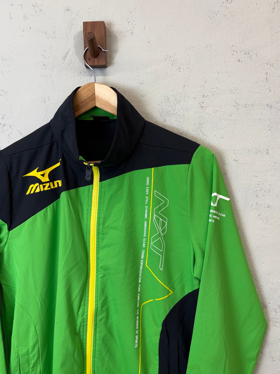 미즈노 빈티지 그린 바람막이 상품이미지3