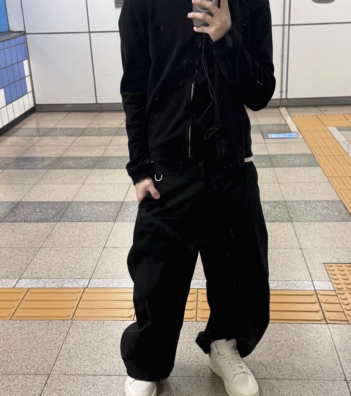 Dnsr x 어라운드클로젯 나일론 팬츠 상품이미지3