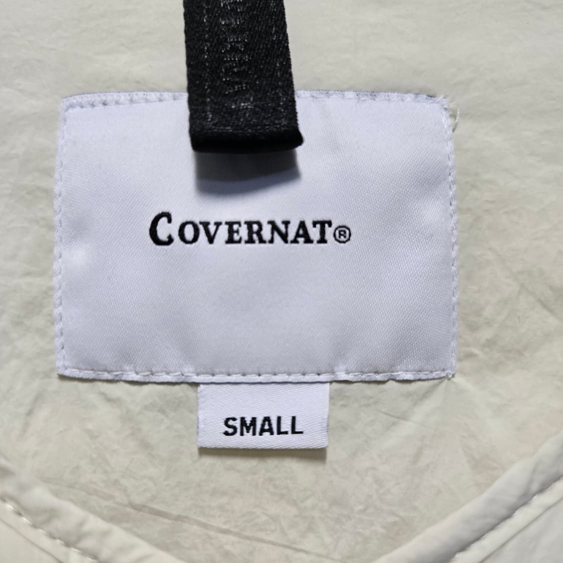 커버낫 숏 퀄팅 자켓 에크루  상품이미지7