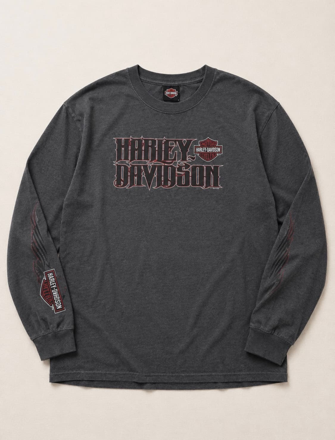 Harley-Davidson 할리 데이비슨 Red Deer 롱 슬리브 상품이미지1