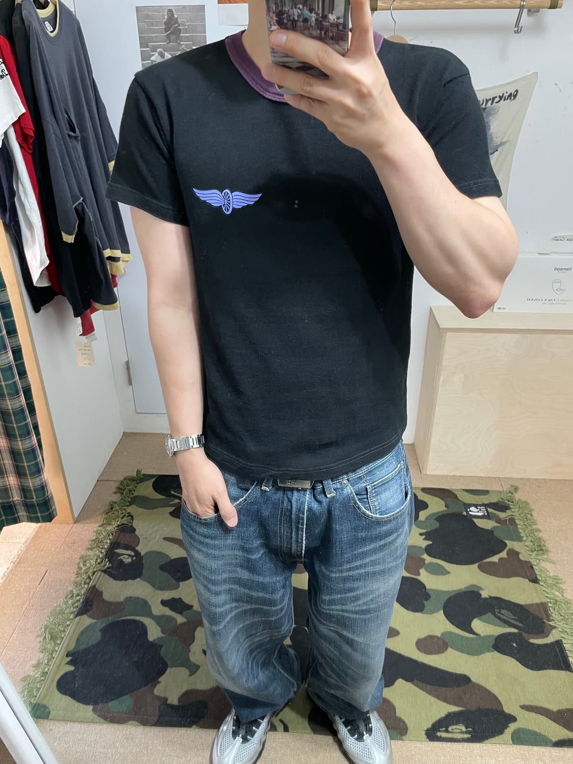부코 링거 티셔츠 (S) 상품이미지4