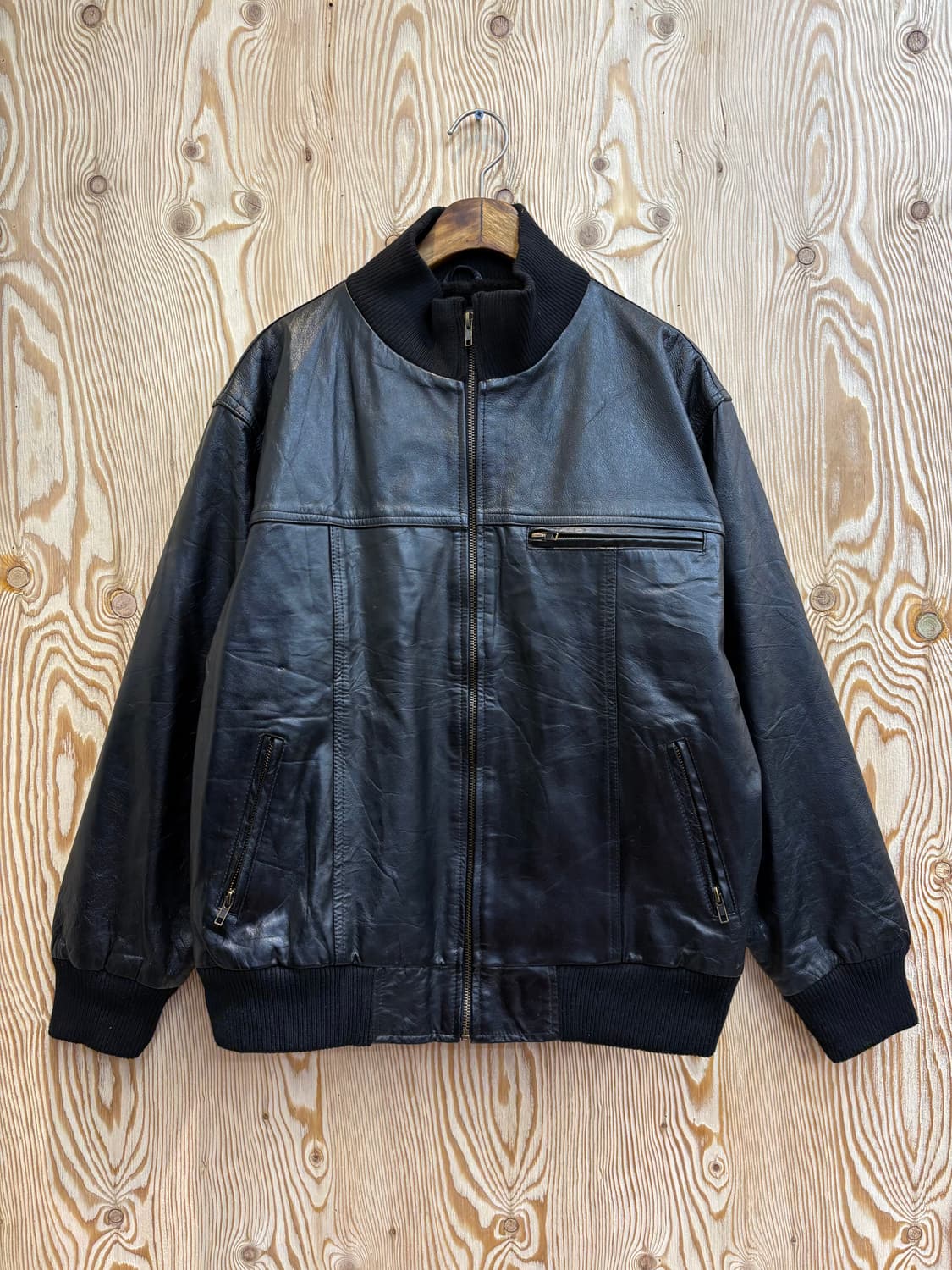 피에루치 Pierucci 램스킨 봄버 자켓 상품이미지1