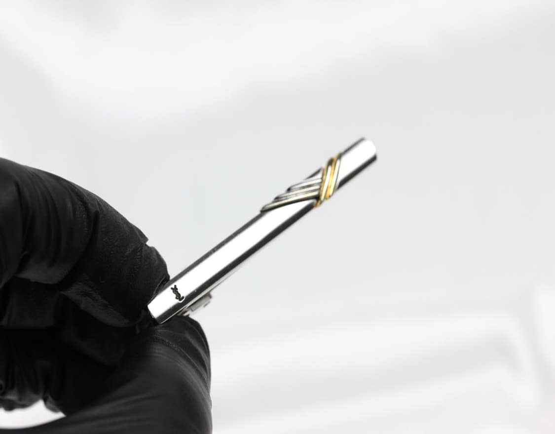 입생로랑 A등급 5.5cm 남자 명품 넥타이핀 빈티지 상품이미지6