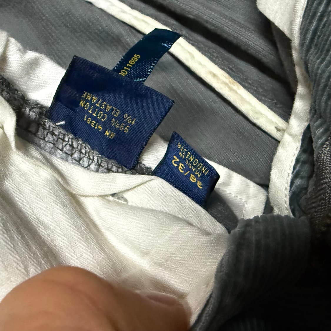 폴로 랄프로렌 스트레치 클래식 핏 코듀로이 팬츠 36 상품이미지5