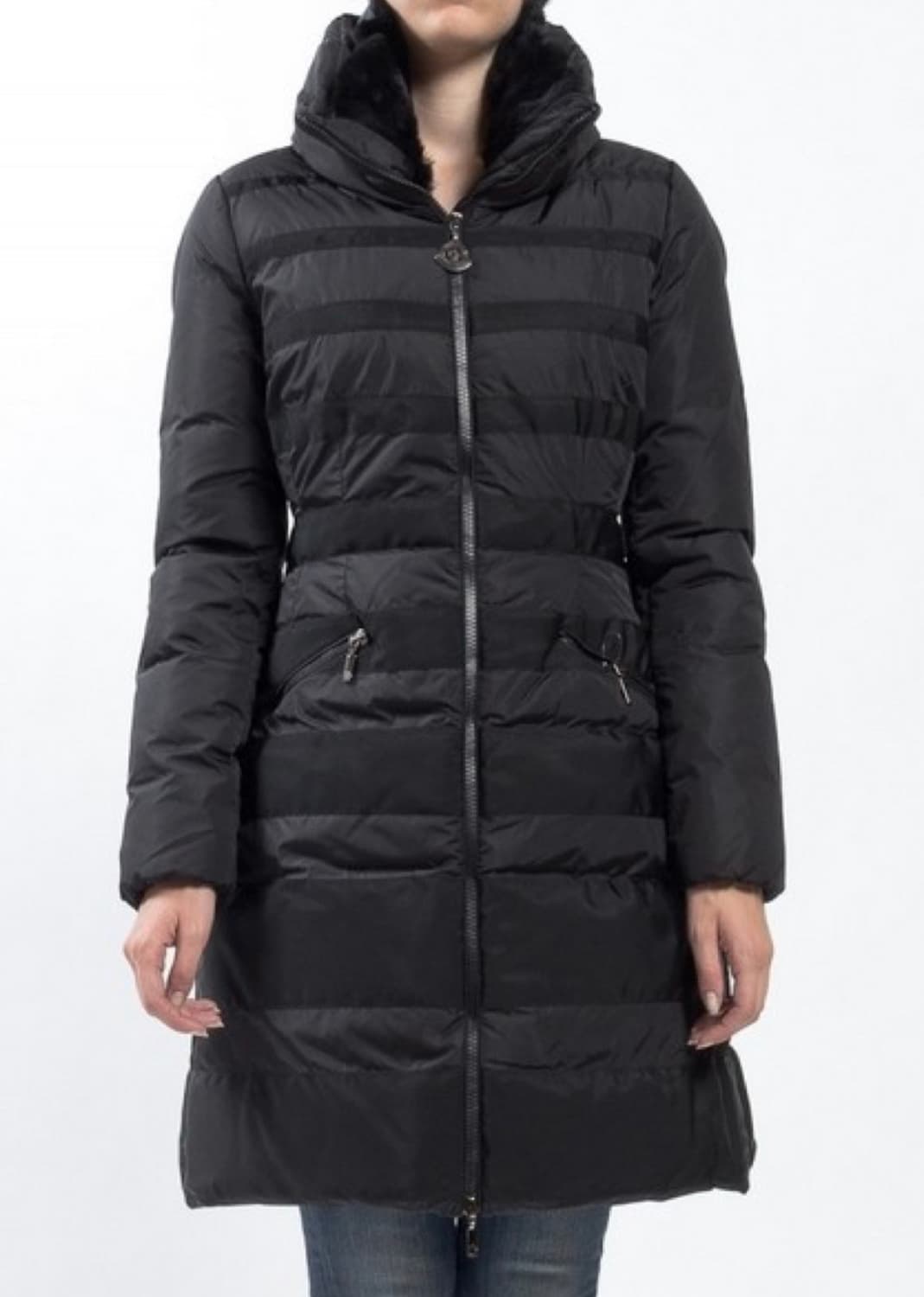 [0] 몽클레어 여성 샤르밀레 덕다운 롱패딩 코트 상품이미지1