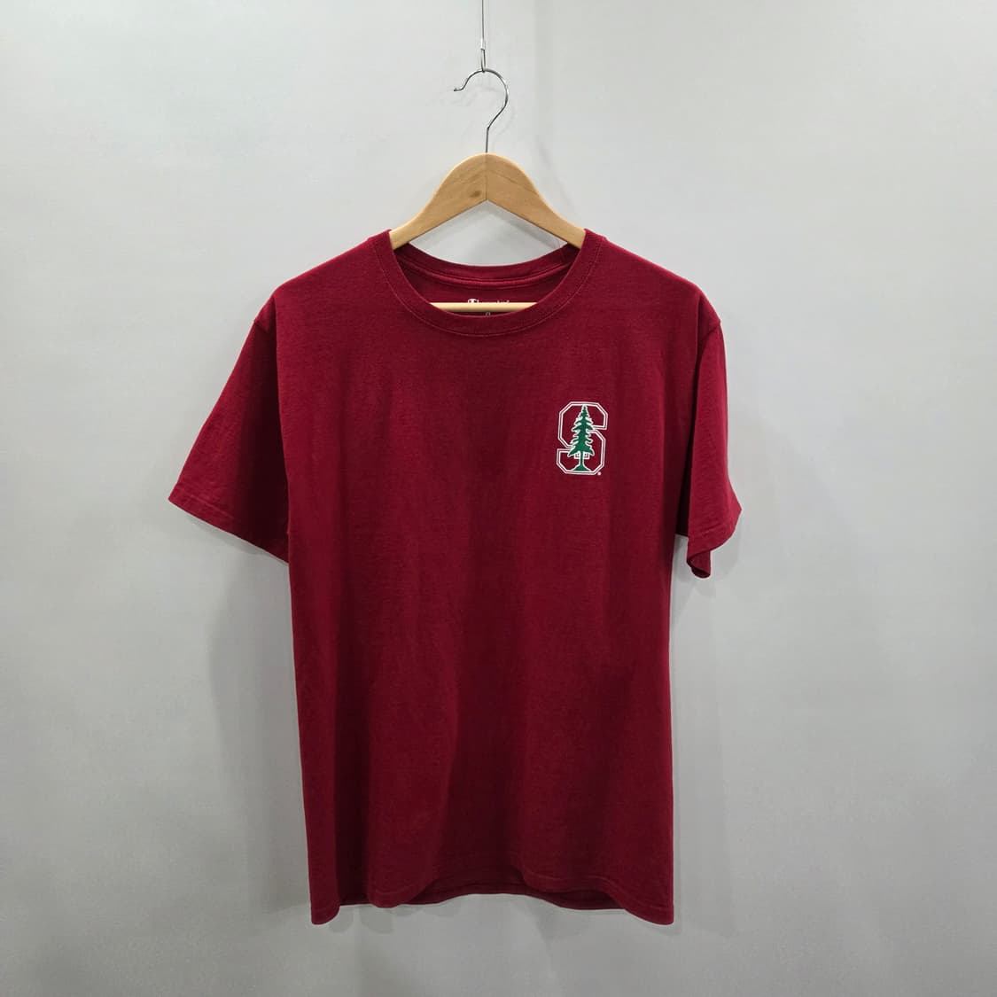 챔피온 프린팅 티셔츠 레드 M  상품이미지1