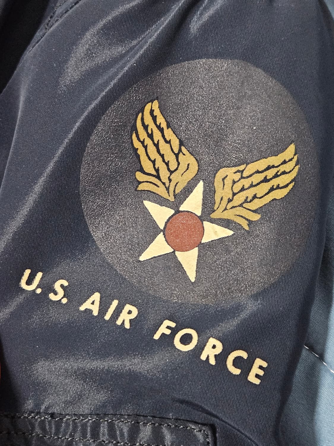 버즈릭슨 B-15C(MOD) 자켓에어포스 블루 36사이즈 90~00s 상품이미지3