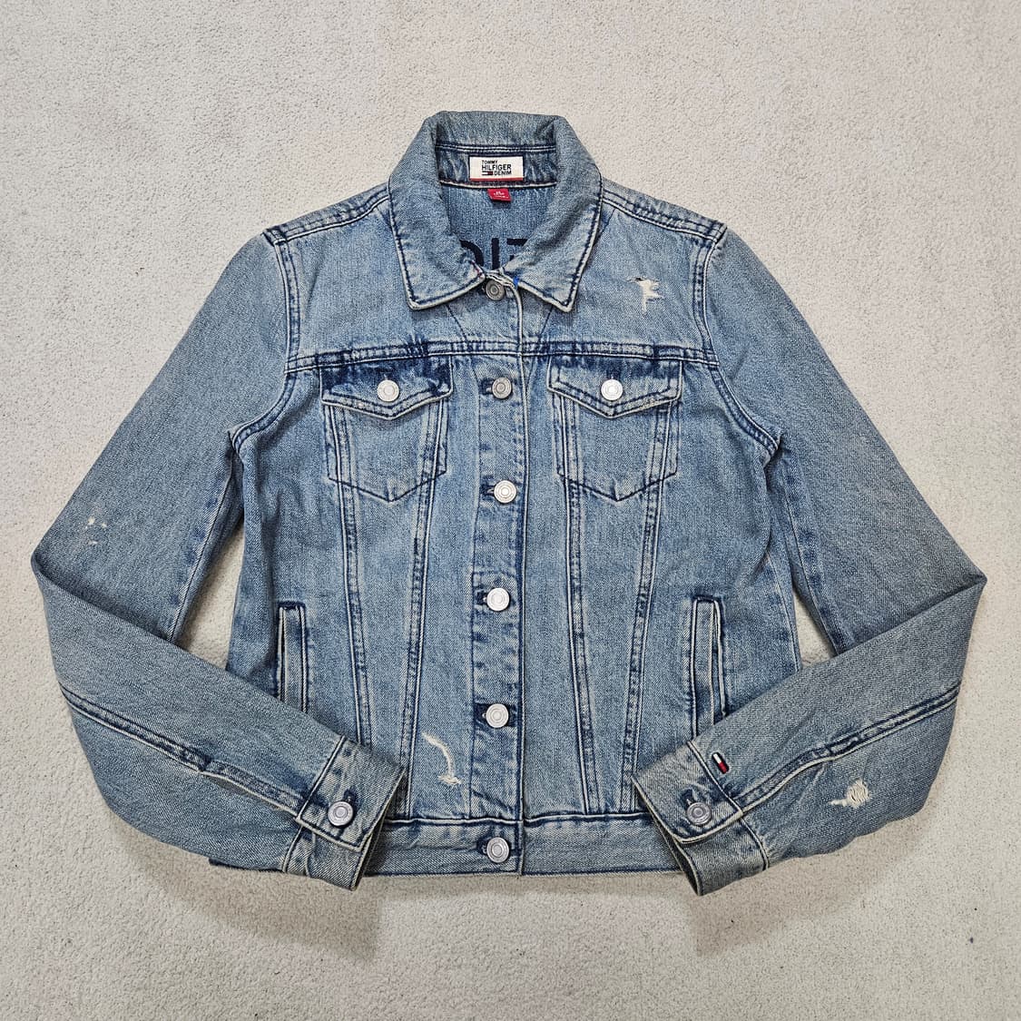 타미힐피거 여성 데님 자켓 XS 상품이미지3
