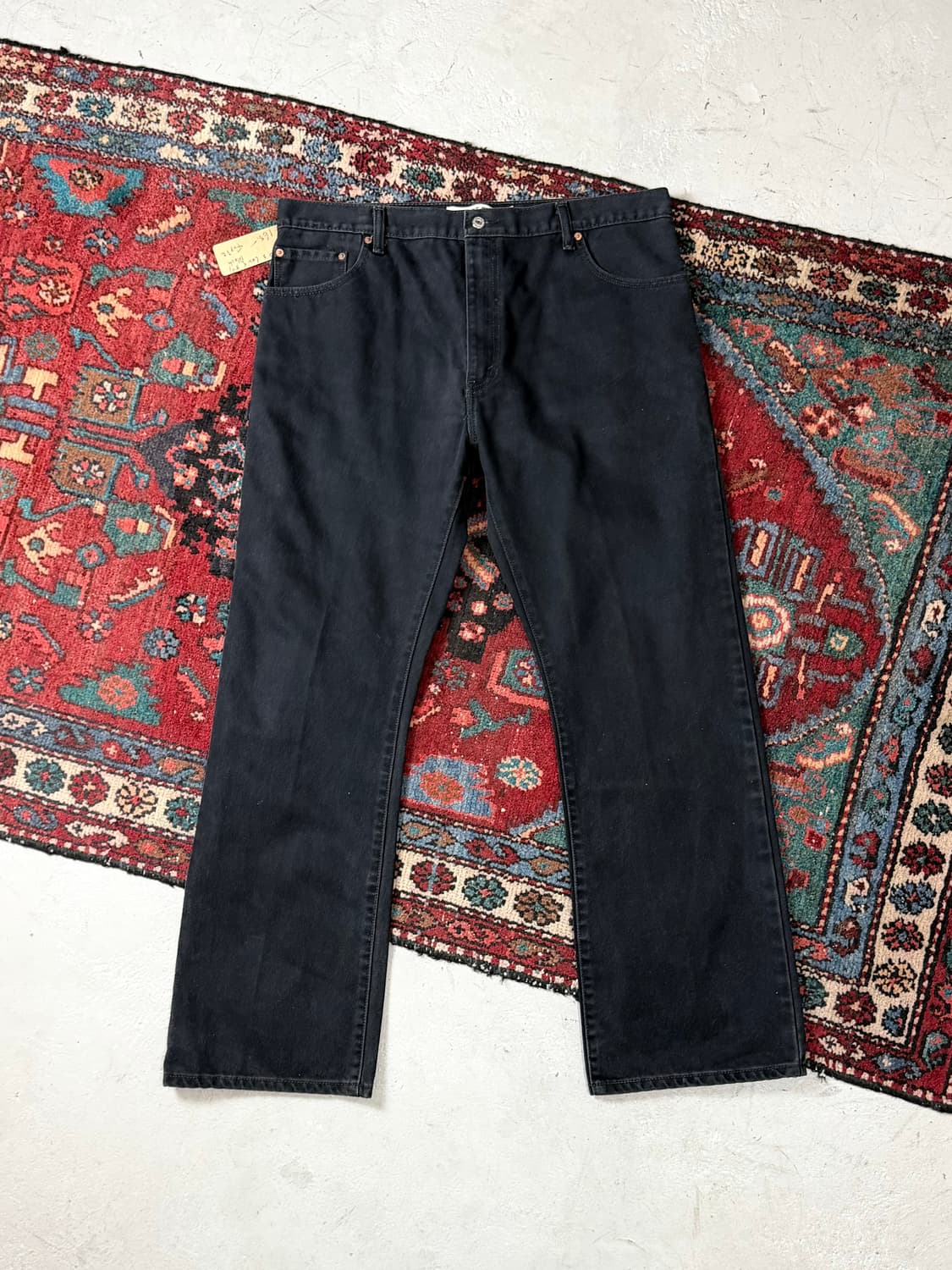 00's 리바이스 517 블랙 부츠컷 플레어진 상품이미지2