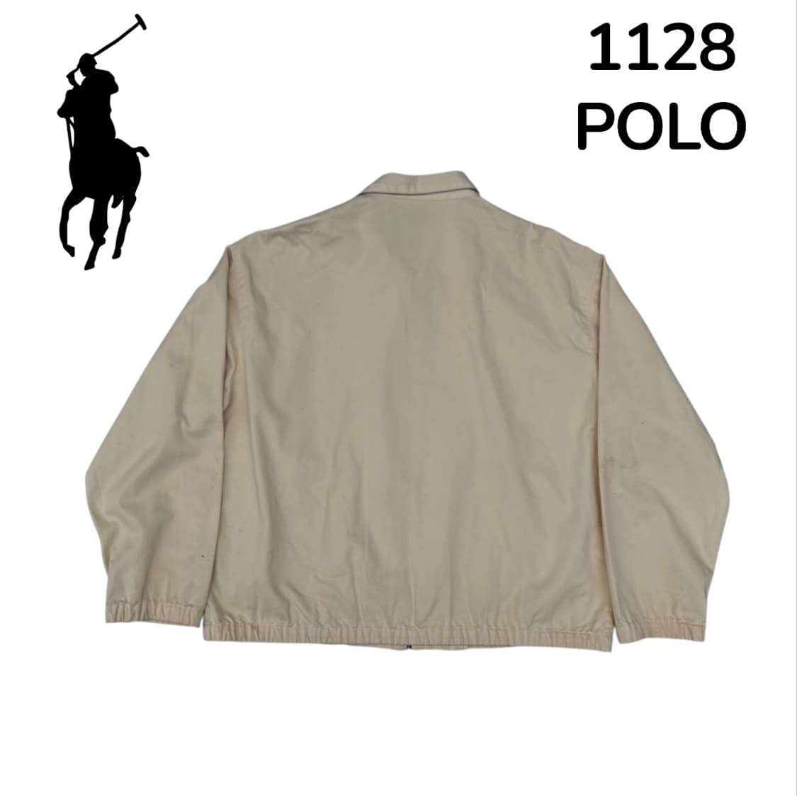 폴로 옐로우 블루종 자켓 L 상품이미지3