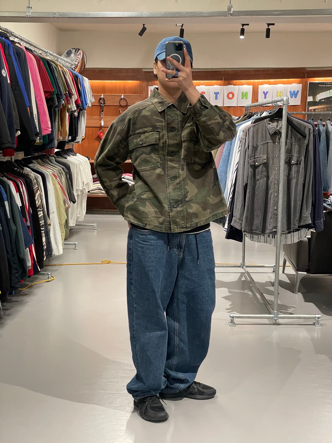 빈티지 카모플라주 셔츠 자켓  상품이미지6