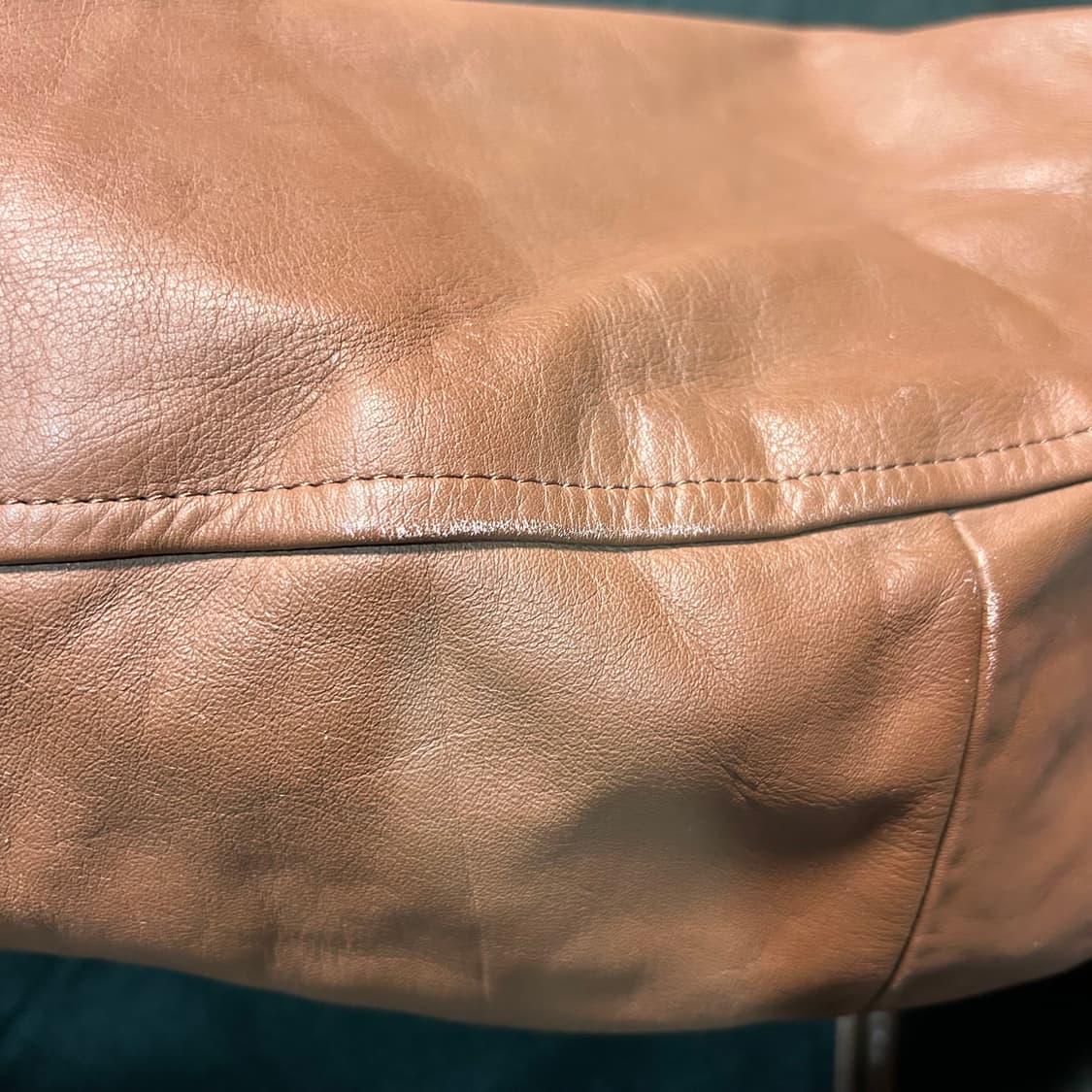 [L] 바비슈 by MENS BIGI 울 카우 레더 레터맨 바시티 자켓 상품이미지5