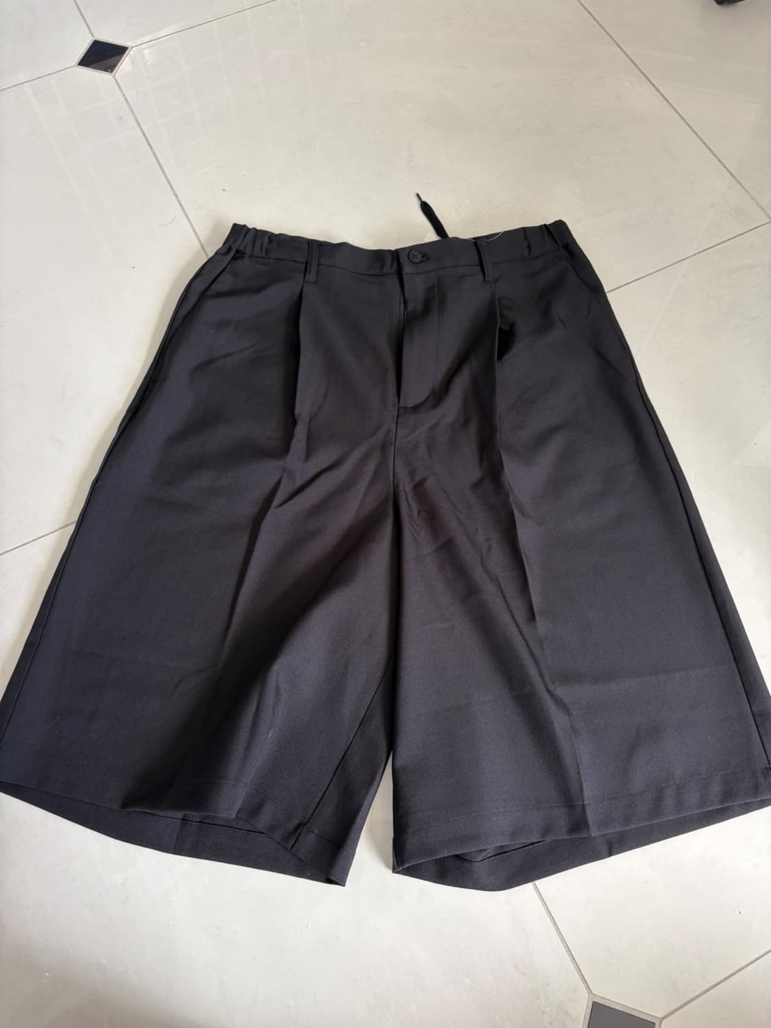 1tuck wide slacks shorts 버뮤다 팬츠 상품이미지5