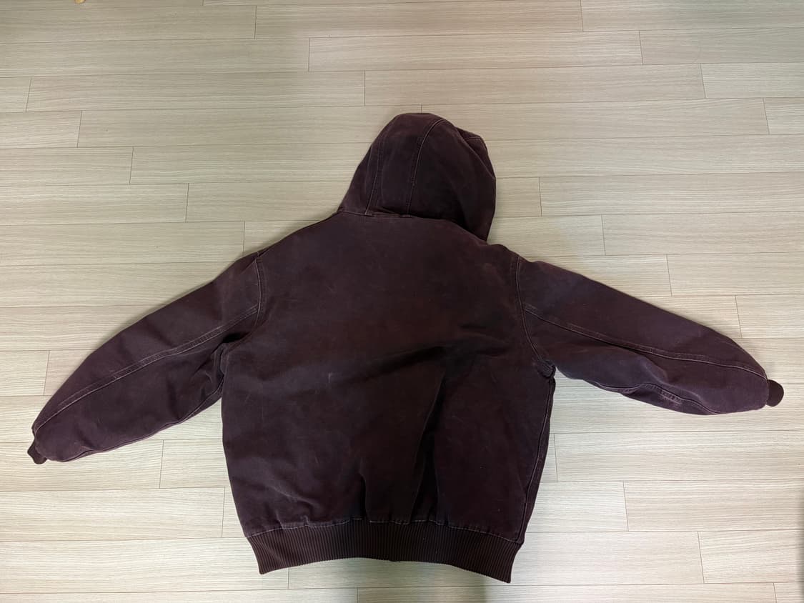 [빈티지/희귀] 칼하트 J130 액티브 자켓 Deep Wine (XL) 상품이미지2