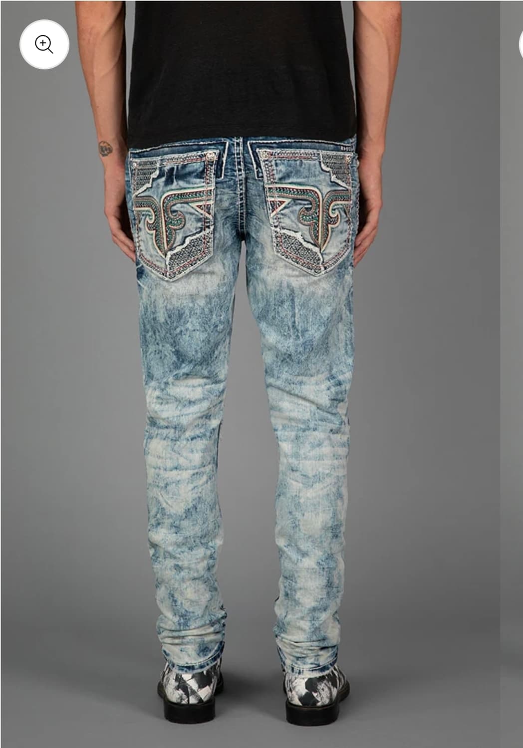 락리바이벌 로빈 테이퍼 진 청바지 상품이미지4