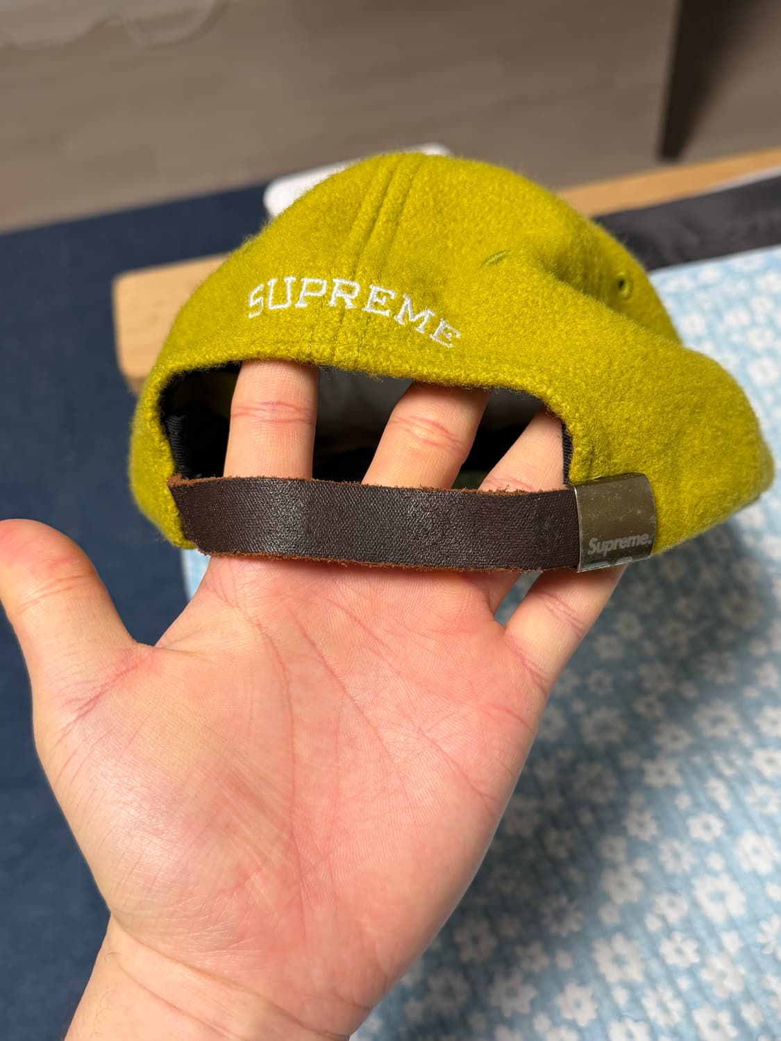 슈프림 s로고 울 볼캡 모자 상품이미지2