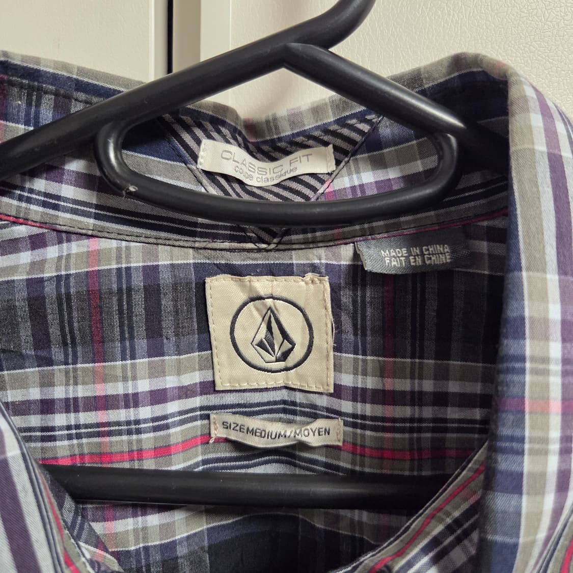 Volcom 볼컴 아메리칸 체크 셔츠 L(100) 상품이미지3