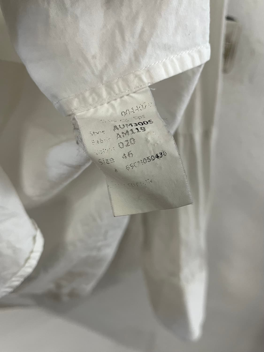 존갈리아노 2006SS 런웨이 아카이브 스컬 셔츠 상품이미지6