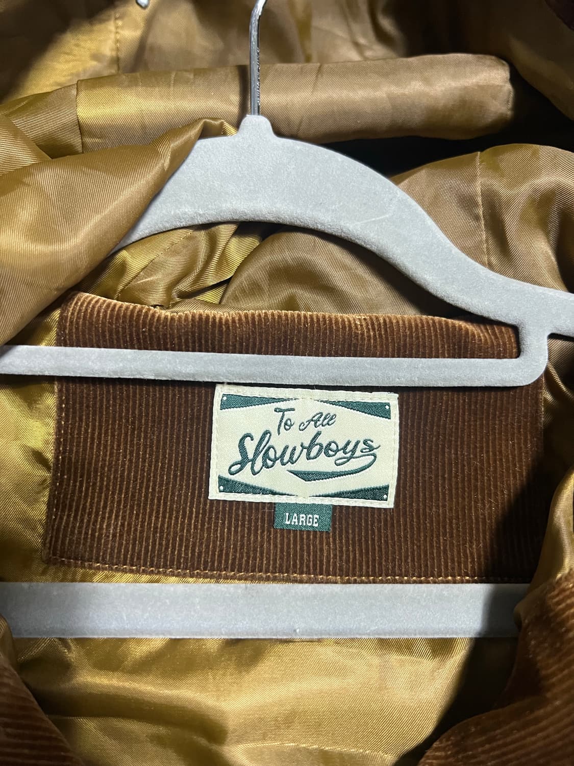 비슬로우 코듀로이 자켓 L 상품이미지3