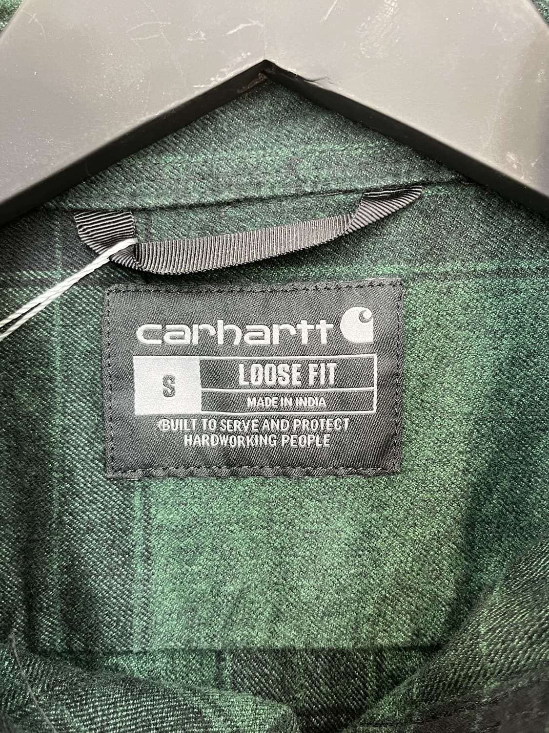 칼하트 플란넬 플레이드 체크 셔츠 상품이미지7