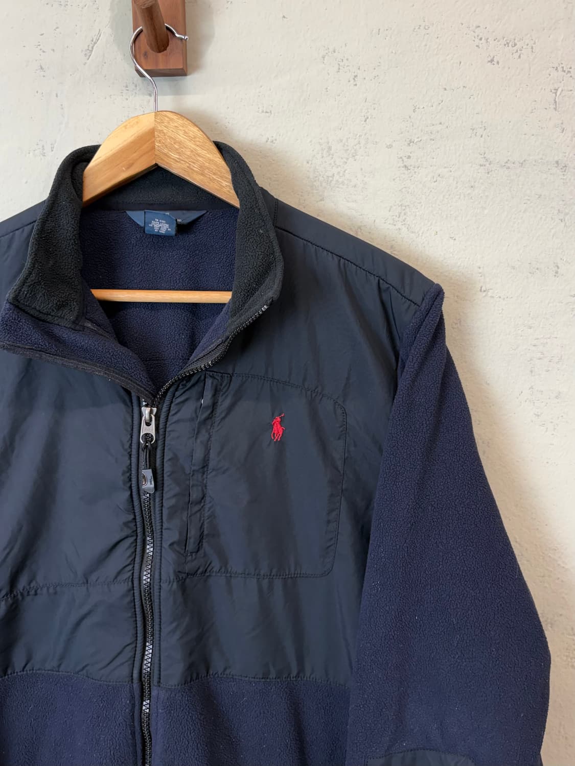 폴로랄프로렌 보이즈 후리스 자켓 네이비 상품이미지2
