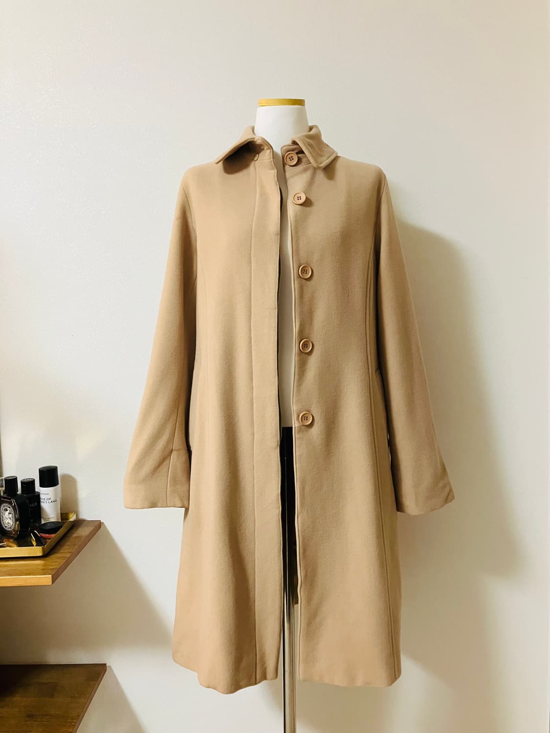 Ozoc 오조크 울혼방 롱코트 일본빈티지 상품이미지2