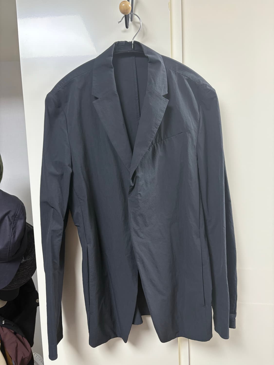 판매) 포스트아카이브팩션 6.0 라이트 블레이저 블랙 s사이즈 상품이미지1