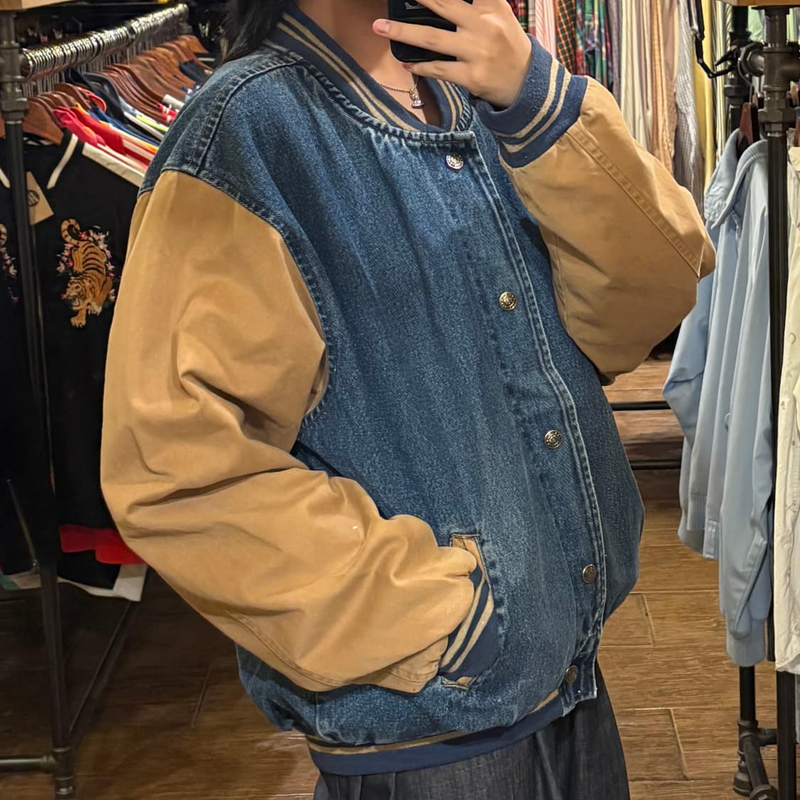 [HI] vtg 데님바시티자켓 상품이미지4