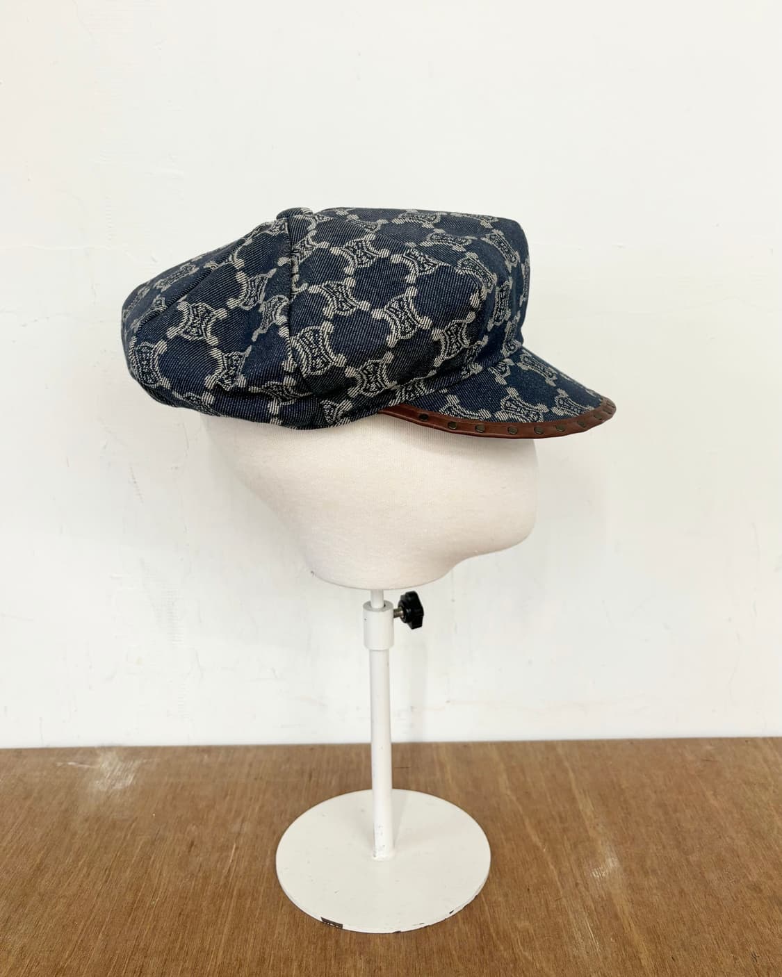 셀린느 트리오페 모노그램 데님 뉴스보이캡 상품이미지3