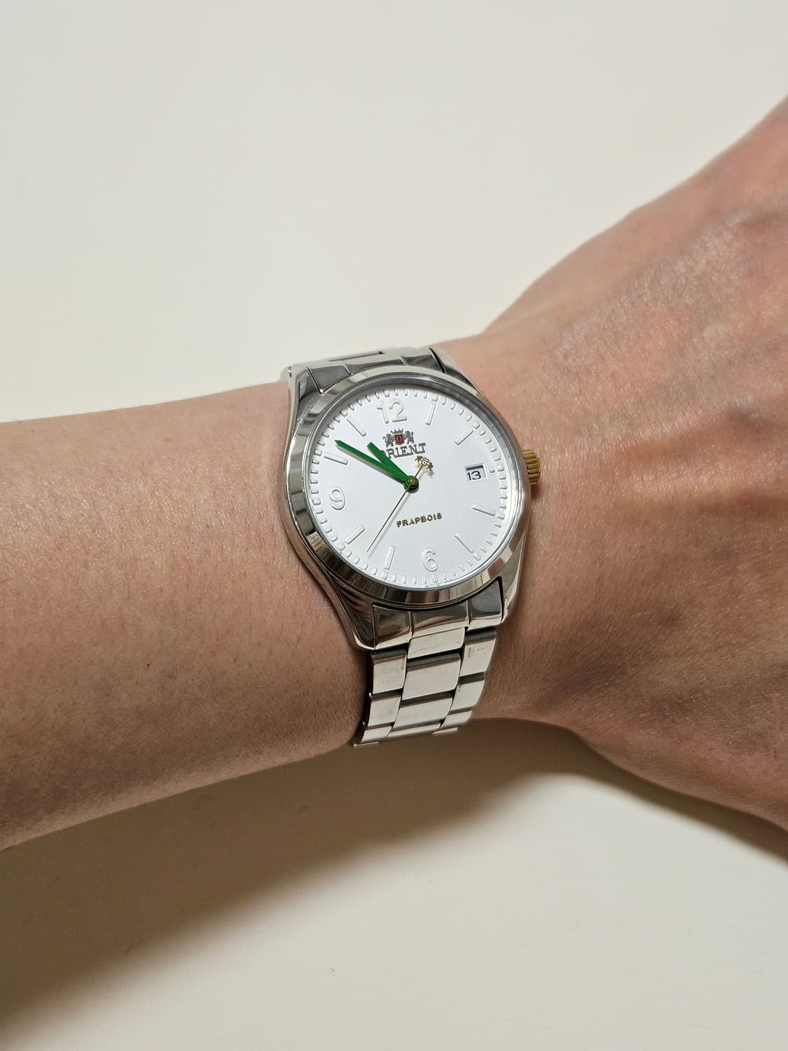 오리엔트 FRAPBOIS 콜라보 실버 메탈 시계 상품이미지2