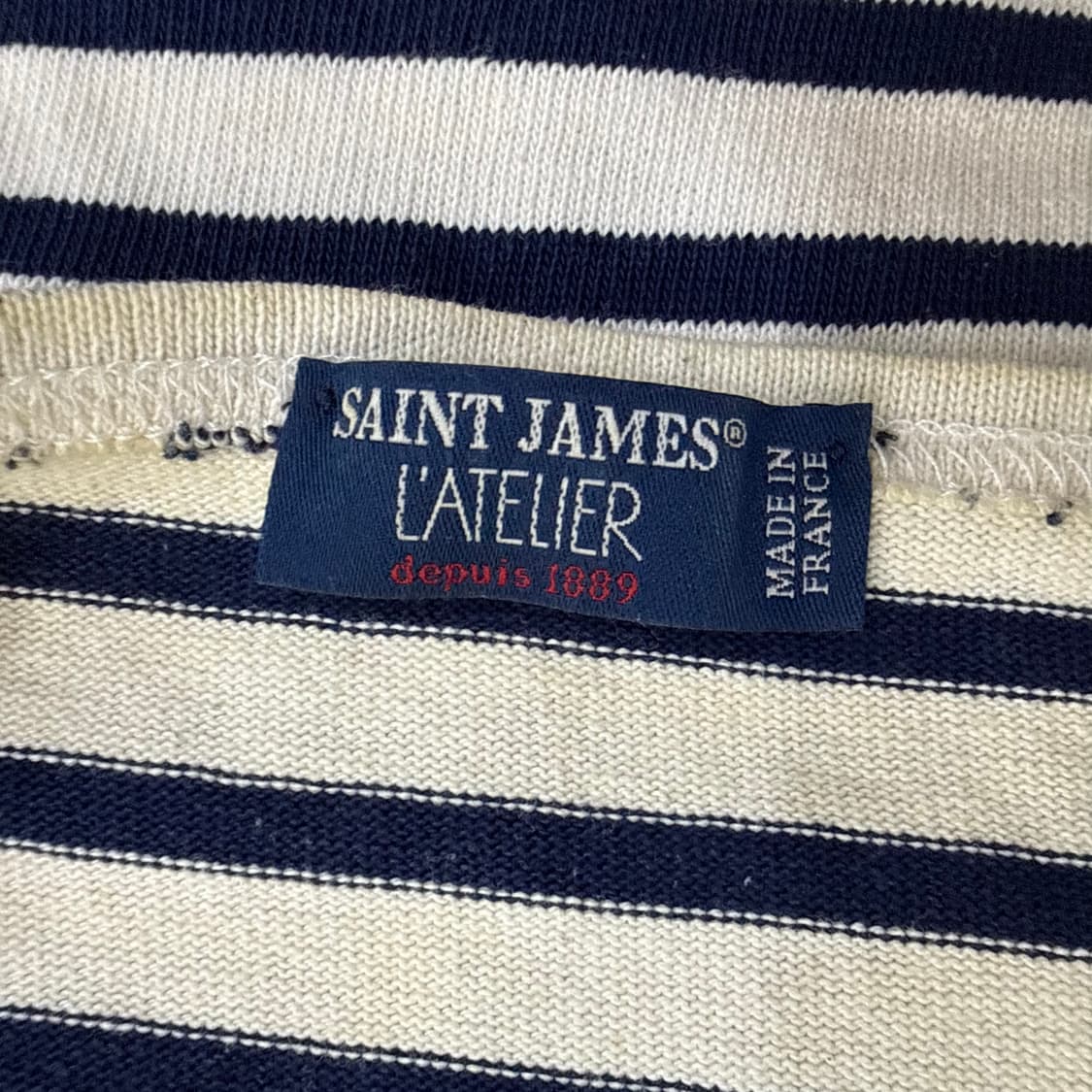 실측확인 세인트제임스 긴팔 티셔츠  0323T 상품이미지5