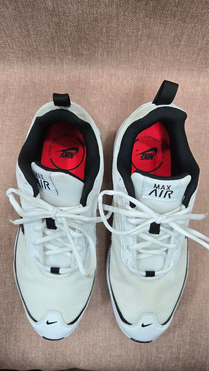 나이키 270mm-에어맥스 화이트 블랙 운동화 상품이미지2