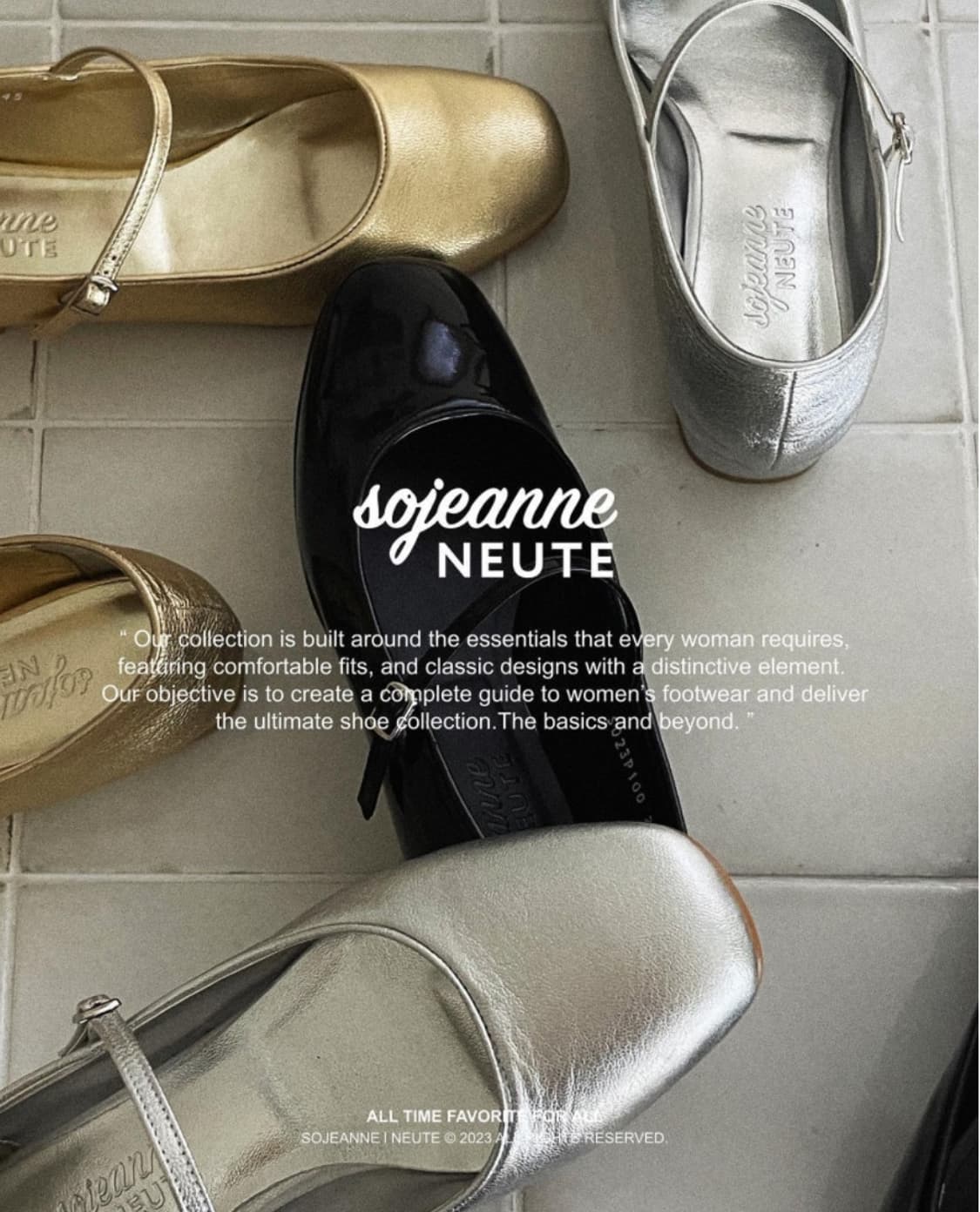 누트 소쟌 발레리나 슈즈  상품이미지1