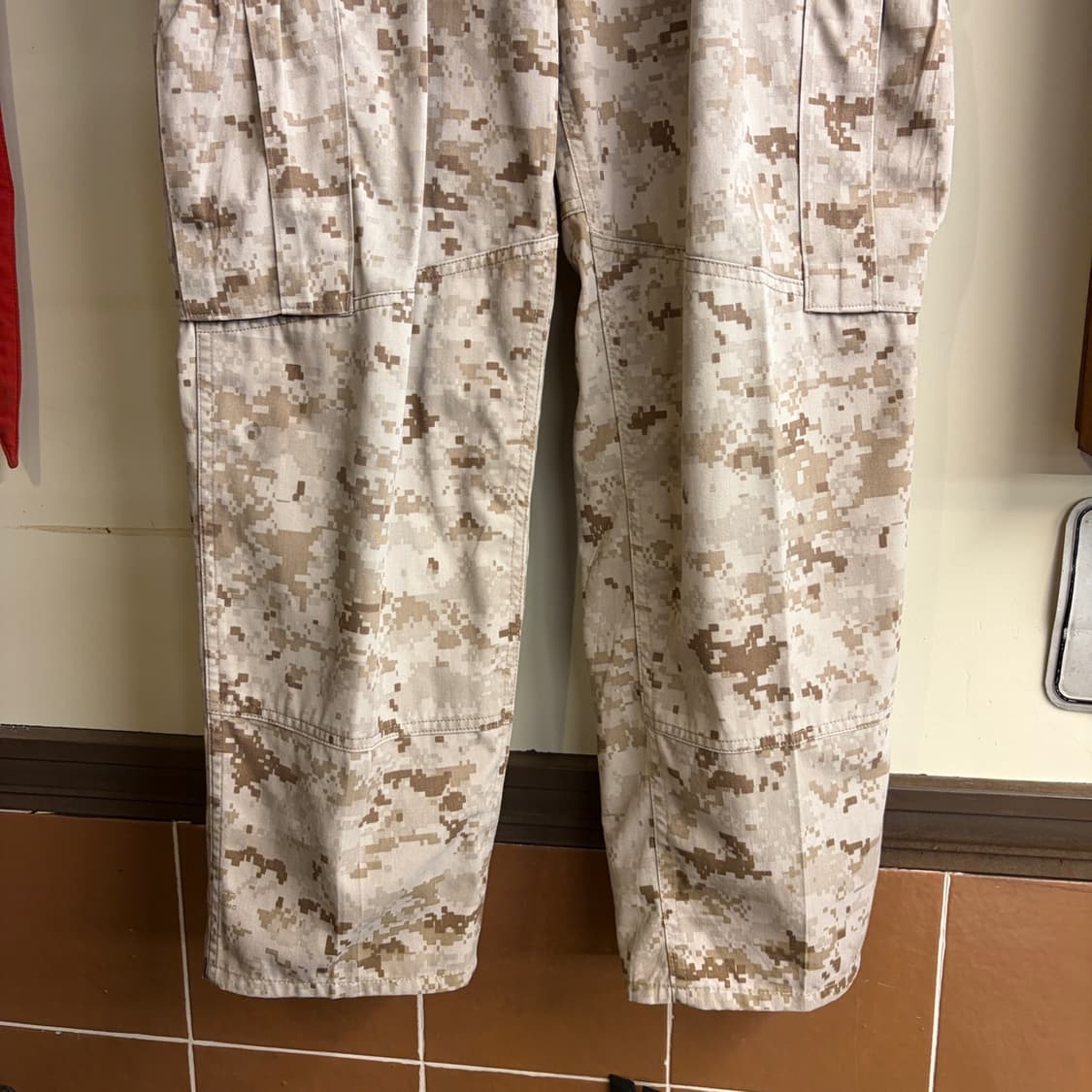 미해병대 오리지널 USMC 데저트 MARPAT 전투복 팬츠 M-R 상품이미지3